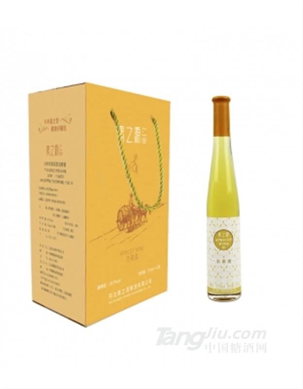 素之源 新品杏果酒低度99%杏果原漿發(fā)酵375ml*12整箱