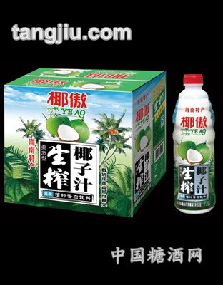 椰傲果肉型生榨椰子汁-1.25l