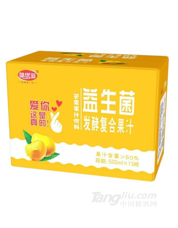 味優(yōu)滋益生菌發(fā)酵芒果果汁飲料-箱