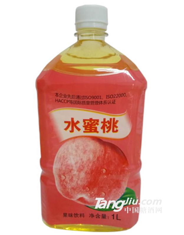 心悅動1L水蜜桃汁