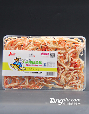 佳美洋-碳烤魷魚絲-90g