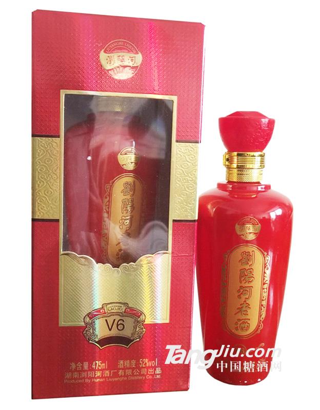 瀏陽河-瀏陽河老酒V6-475ml-52°